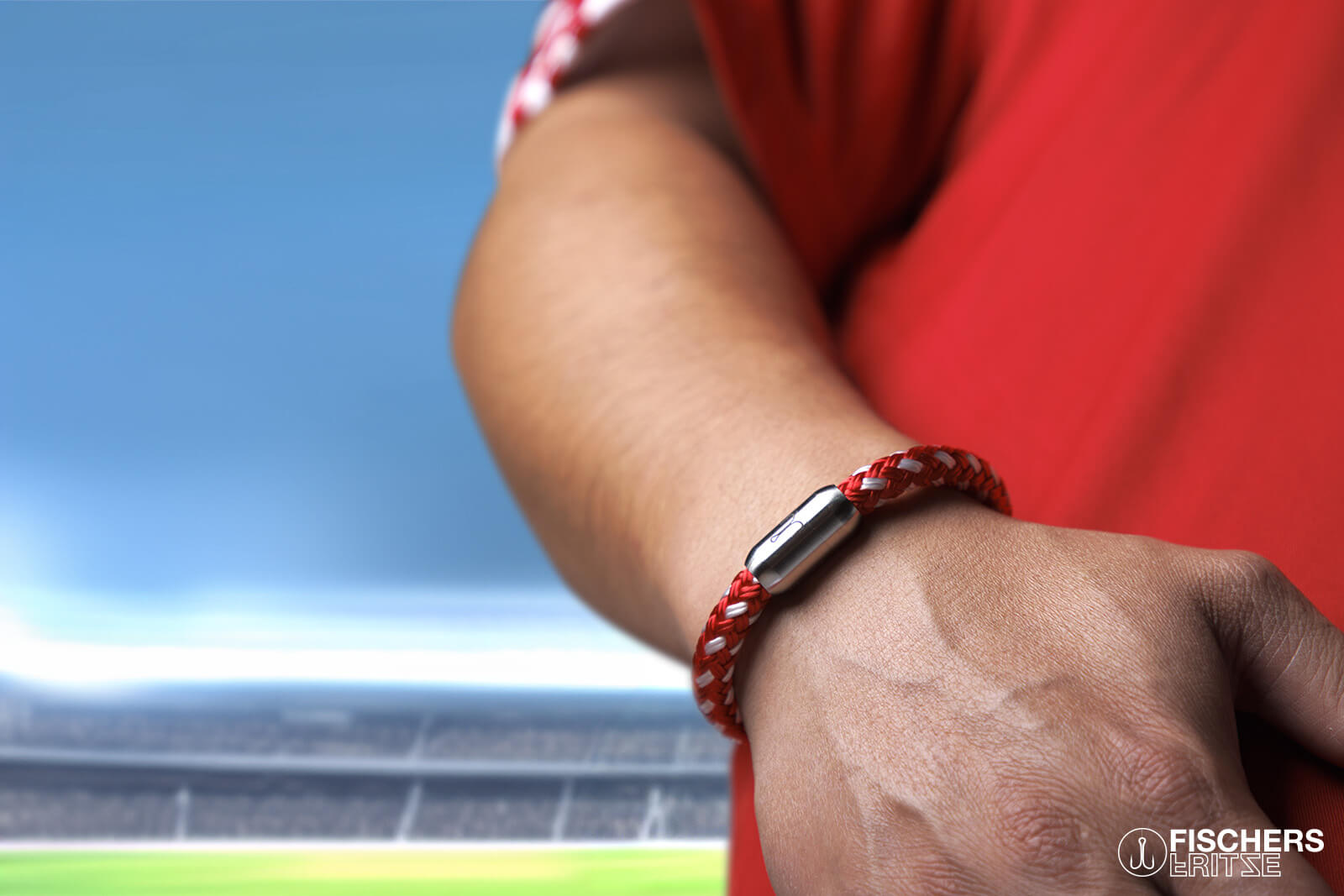 fischers-fritze-makrele-urs-segeltau-armband-rot-weiss image 4