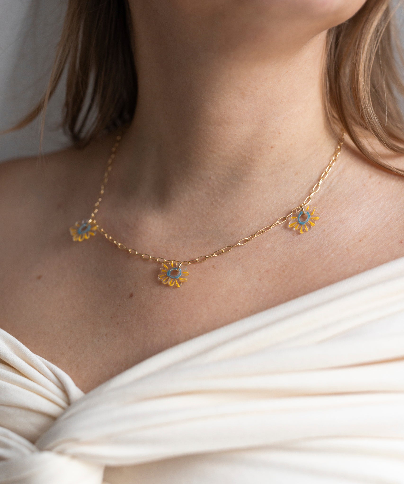 wald-berlin-daisy-how-high-necklace-daisy-kette-45-cm image 1