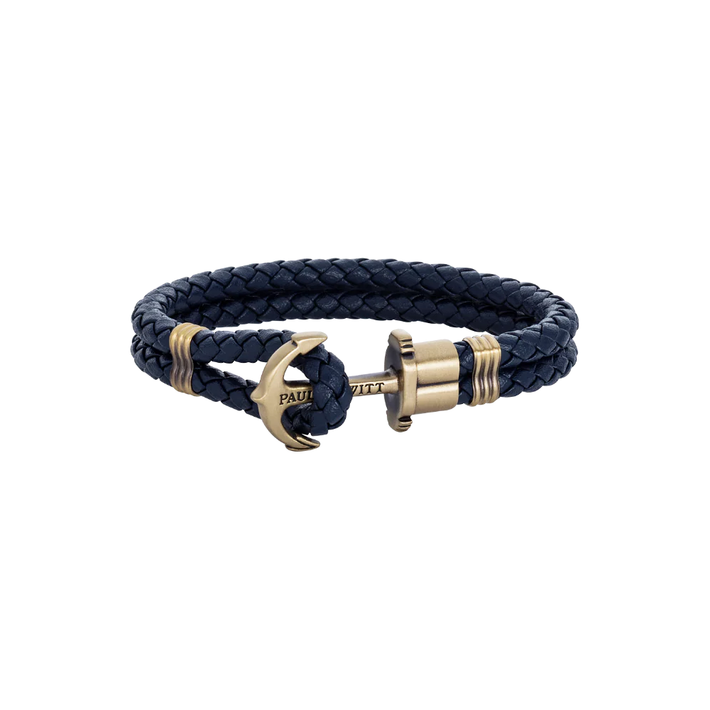 paul-hewitt-phrep-armband-messing-leder-marineblau image 2