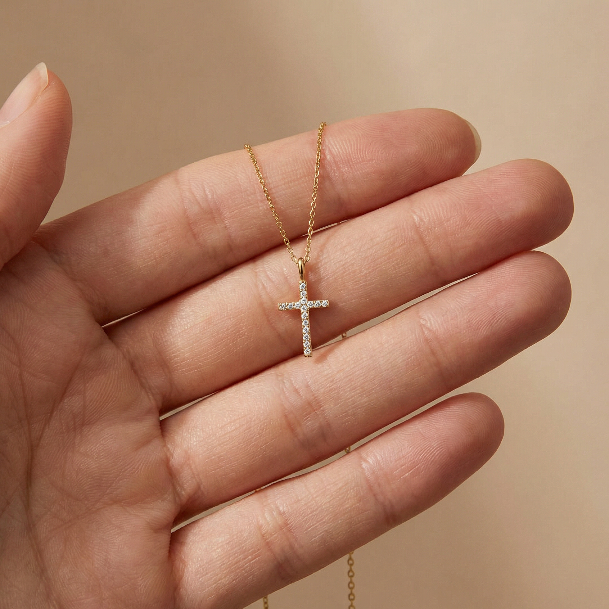 engelsrufer-halskette-925er-silber-kreuz-gold-mit-zirkonia-2 image 2