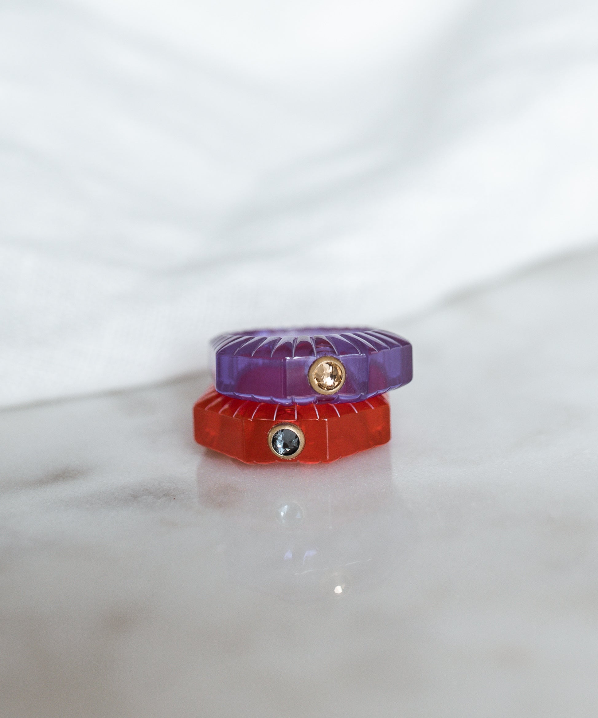 wald-berlin-shining-star-red-ring-statement-ring-rot-gr-m-eu-56 image 2