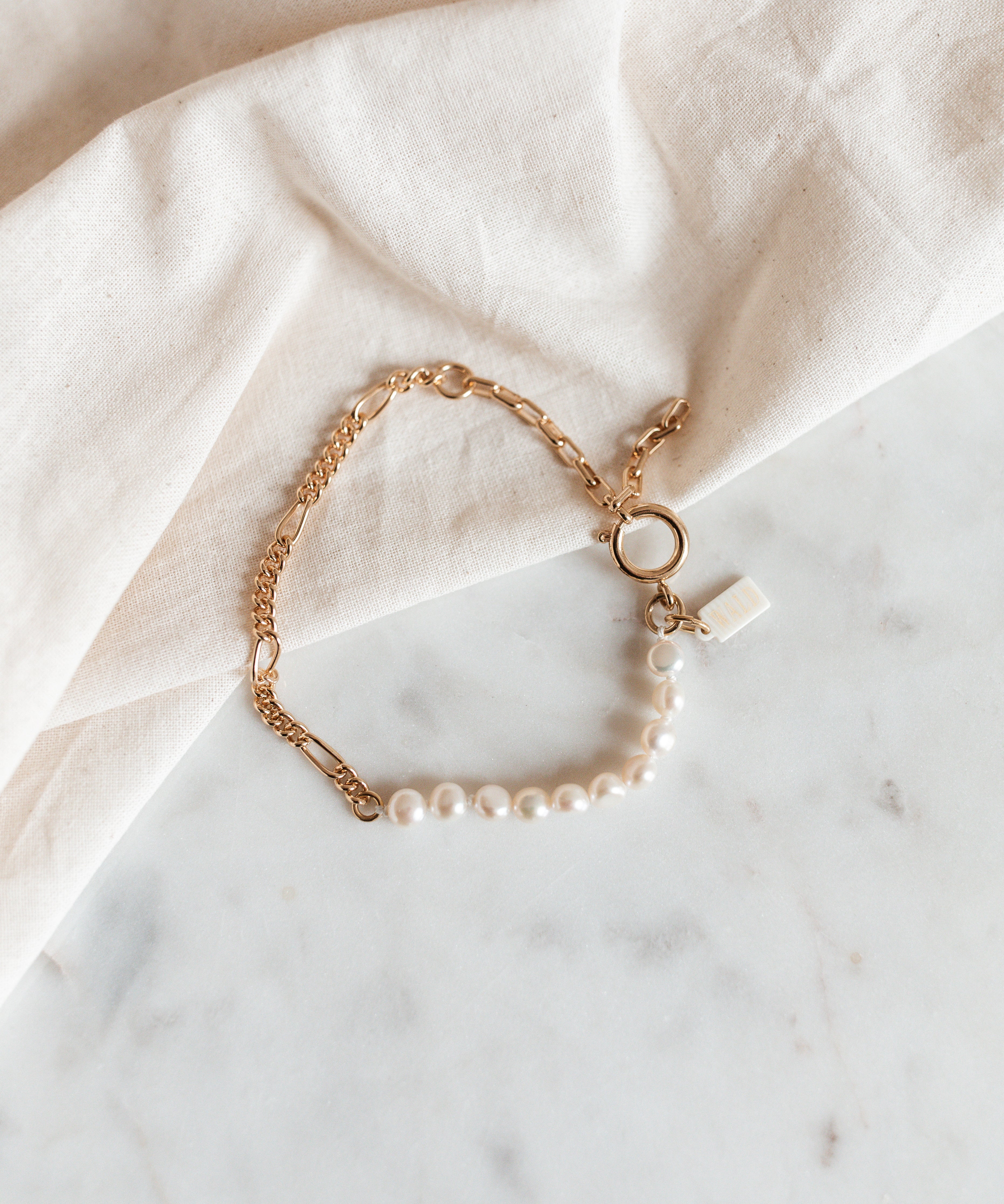 wald-berlin-pas-de-deux-armband-fu-kettchen-18-24-cm-s-wasserperlen-gold image 4