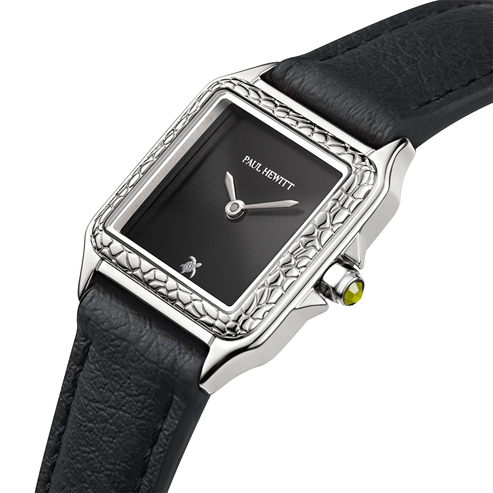 paul-hewitt-petite-tortue-black-silver-damenuhr image 2