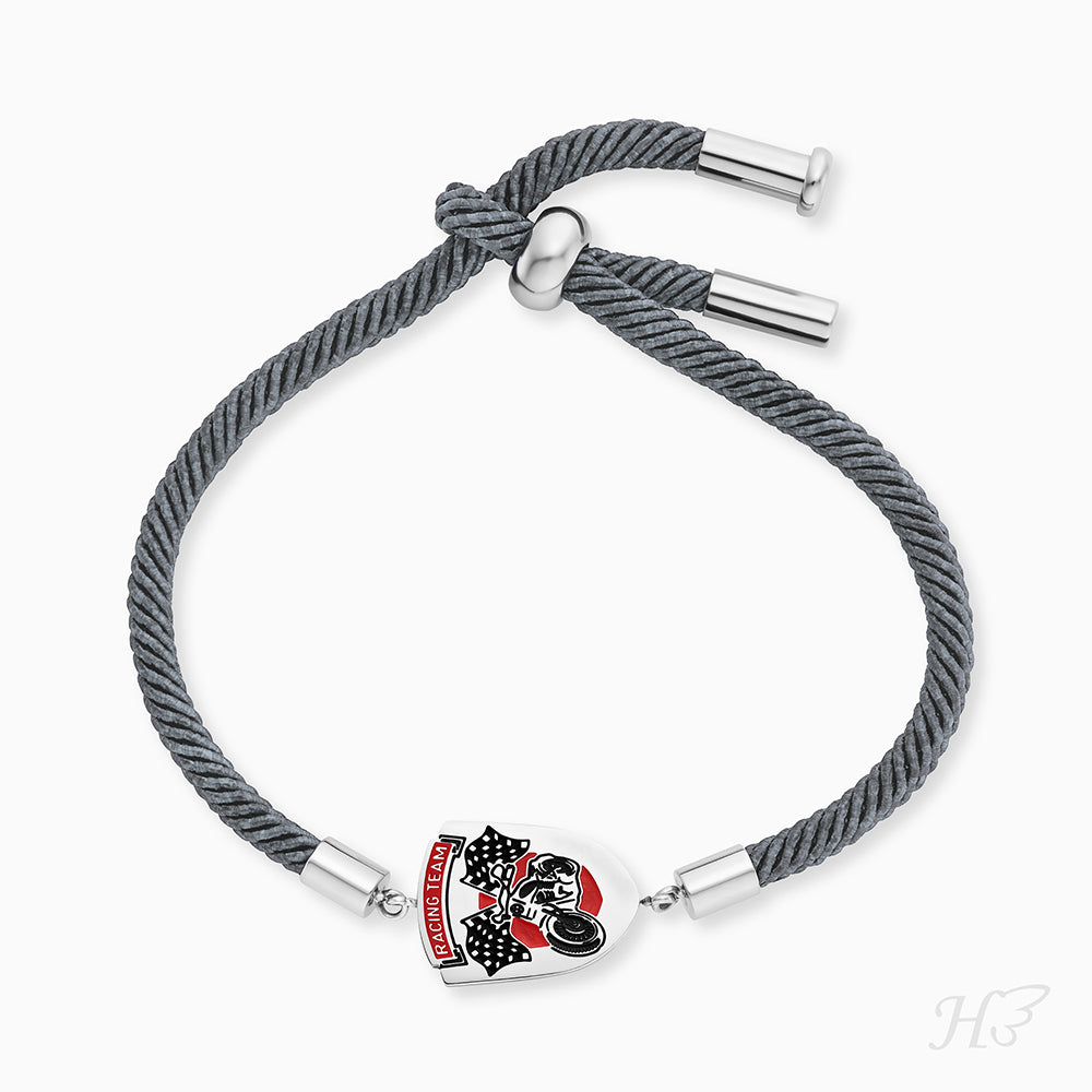 engelsrufer-herzengel-kinder-armband-rennfahrer-edelstahl-emaille image 1