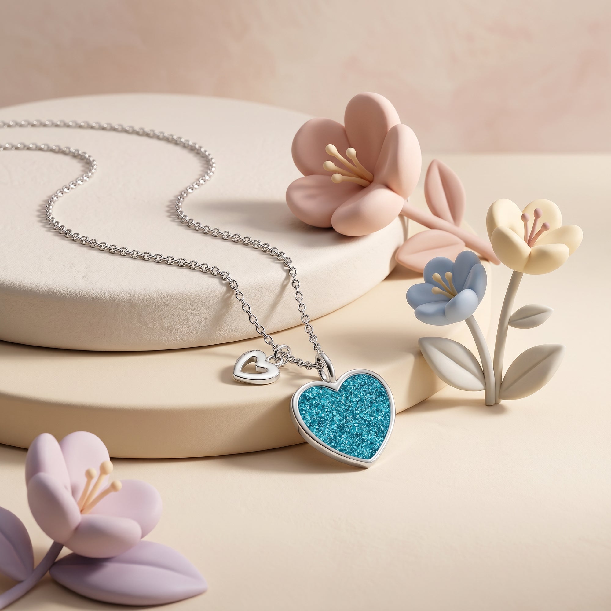 engelsrufer-kinder-halskette-edelstahl-glitzerherz-emaille-blau image 3