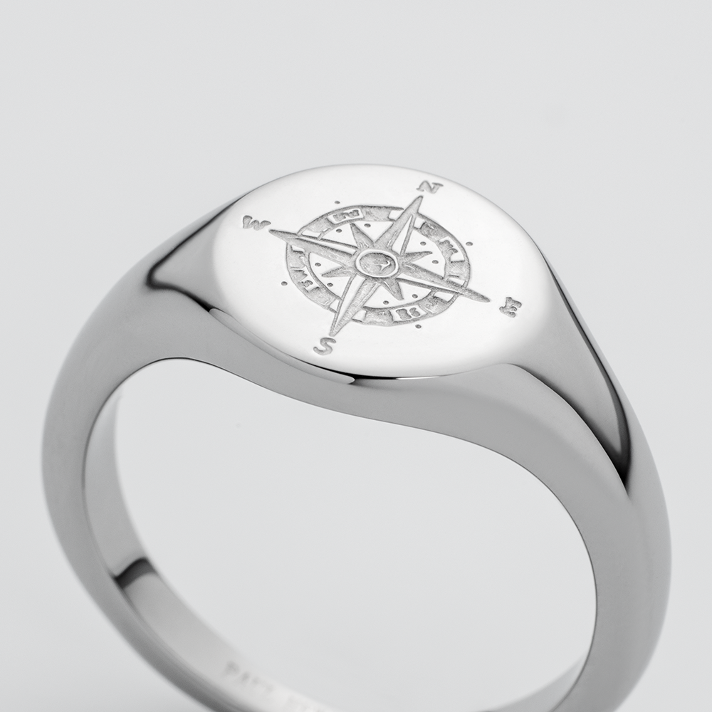 paul-hewitt-signet-ring-windrose-silber-herren-siegelring image 5