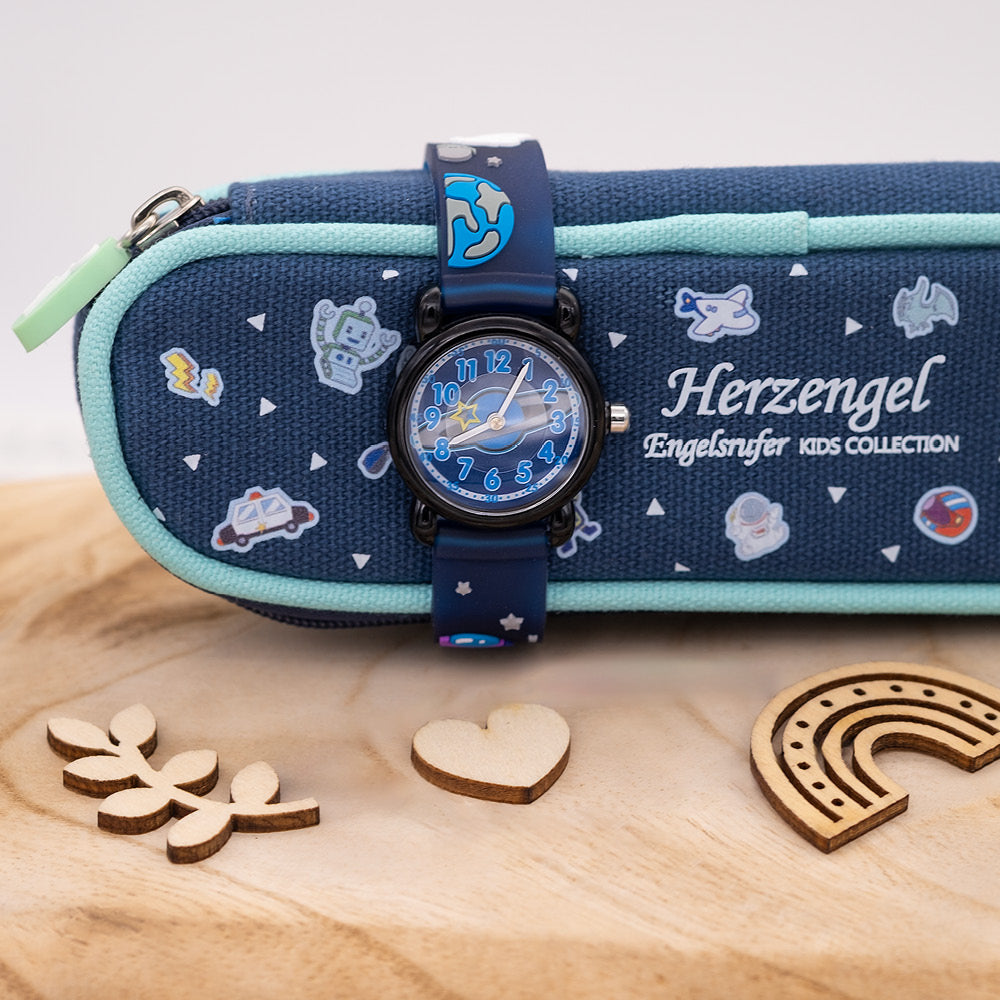 engelsrufer-herzengel-kinder-uhr-astronaut-f-r-jungen-inkl-m-ppchen image 2