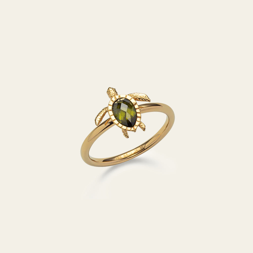 paul-hewitt-turtle-ring-gold-damen-gl-cksbringer image 1