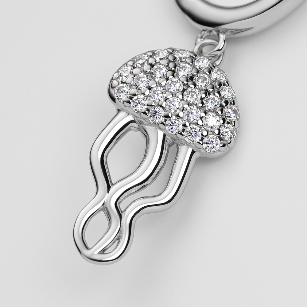 paul-hewitt-jellyfish-hoops-ohrringe-pure-silver image 2