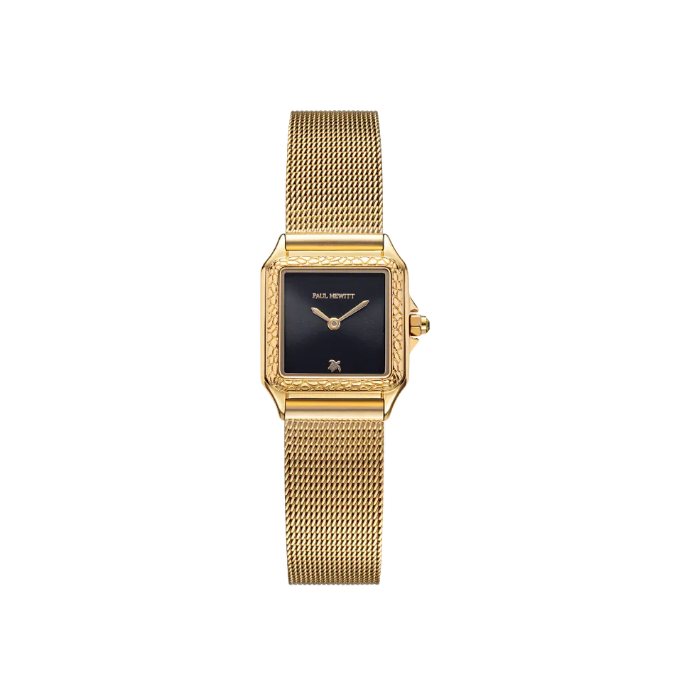 paul-hewitt-petite-tortue-damenuhr-black-gold image 1