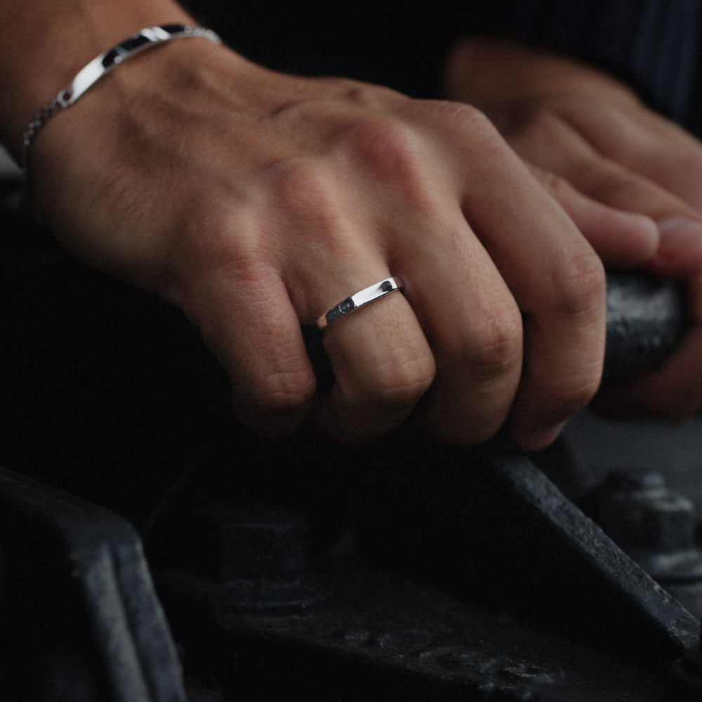 paul-hewitt-slim-signet-ring-silber-herren-siegelring-ocean-steel image 2